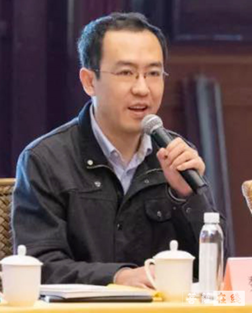 佛教-中央统战部宗教研究中心调研江苏佛学院寒山学院