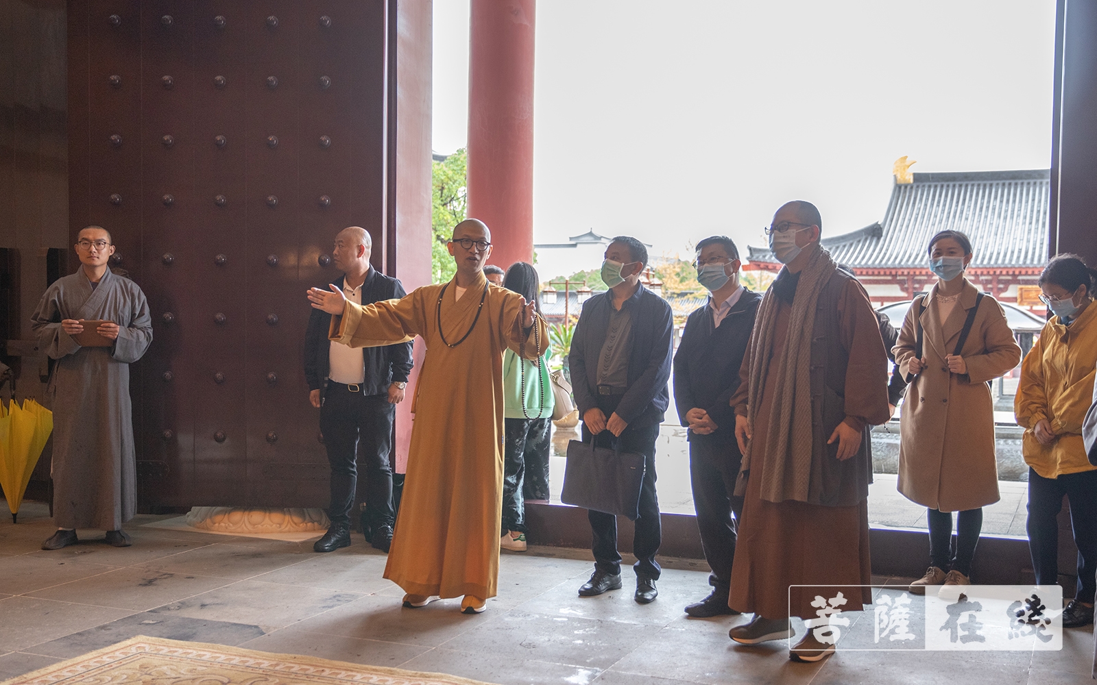 普陀山-安宁市委统战部部长一行考察学习中国佛学院普陀山学院