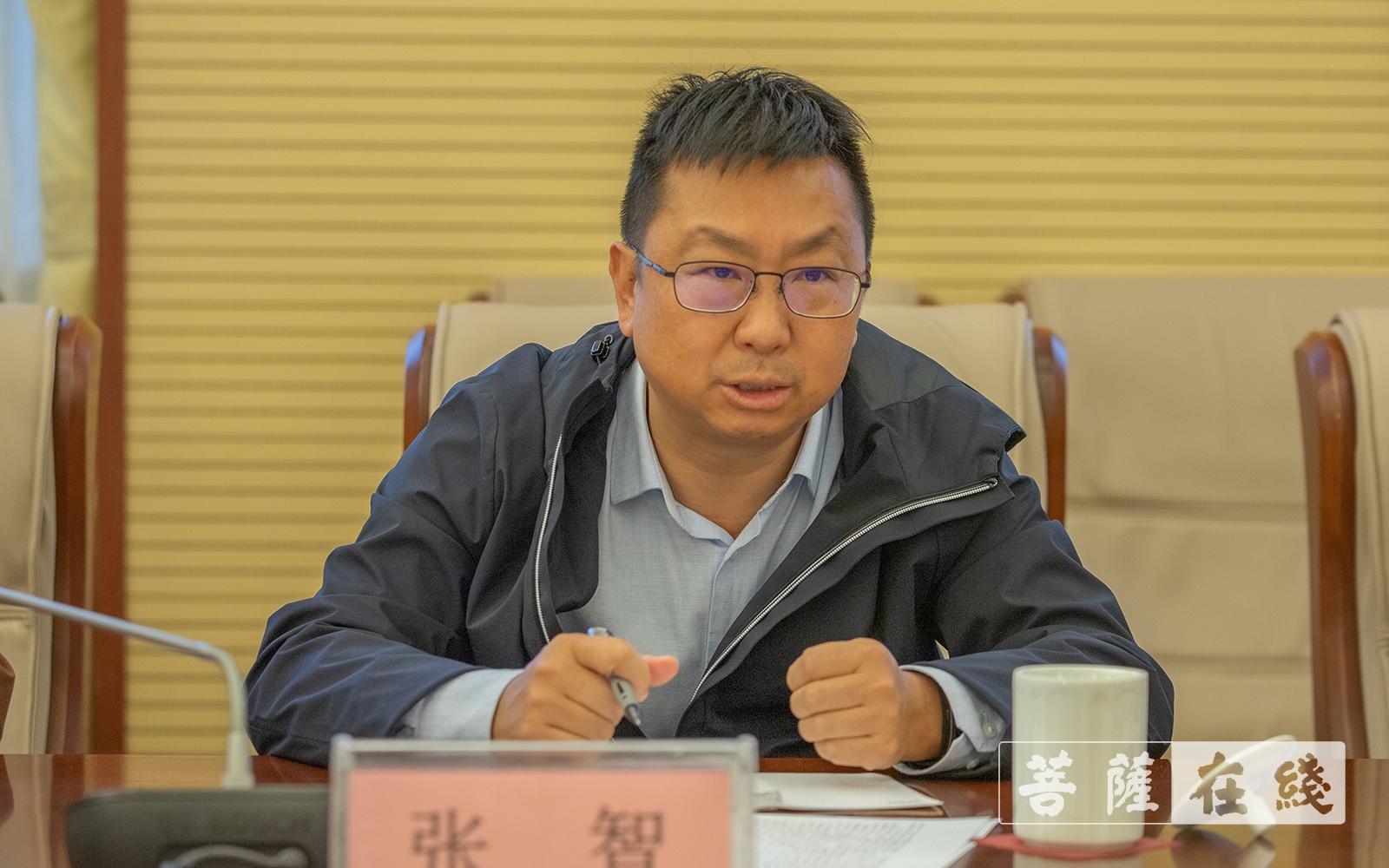普陀山-安宁市委统战部部长一行考察学习中国佛学院普陀山学院