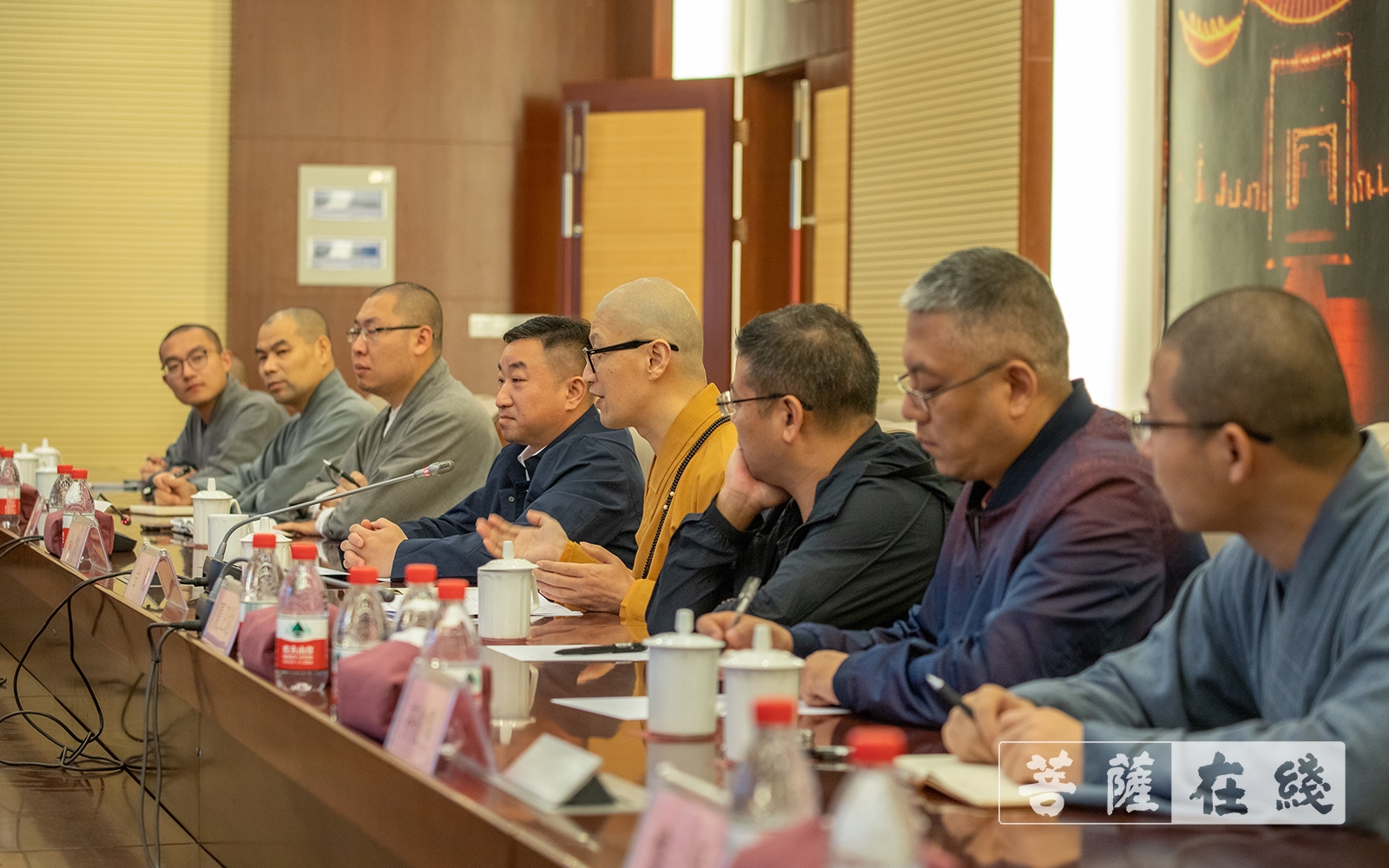 普陀山-安宁市委统战部部长一行考察学习中国佛学院普陀山学院