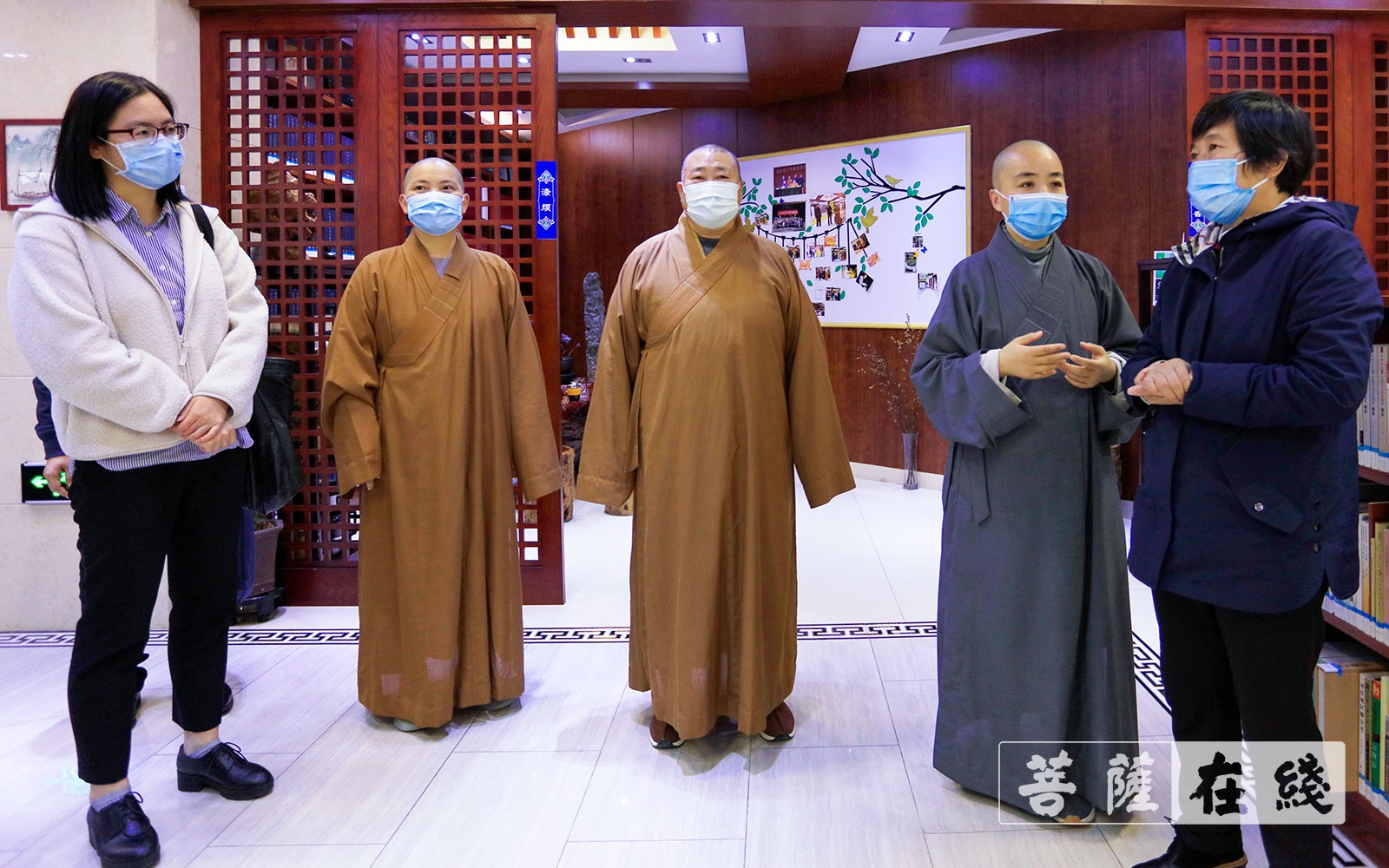 时政-中央统战部宗教研究中心调研江苏尼众佛学院