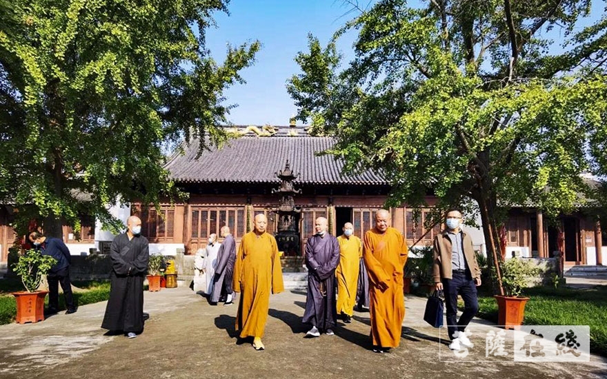 江苏省佛教协会第二调研组赴泰州调研教风建设和场所安全工作