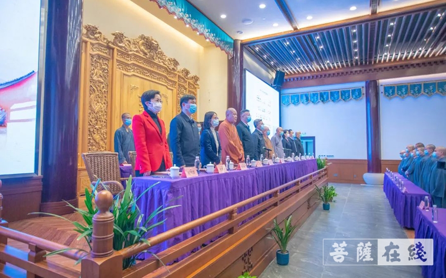 重元寺-江苏佛学院寒山学院、清凉学院2021年秋季开学典礼在重元寺举行