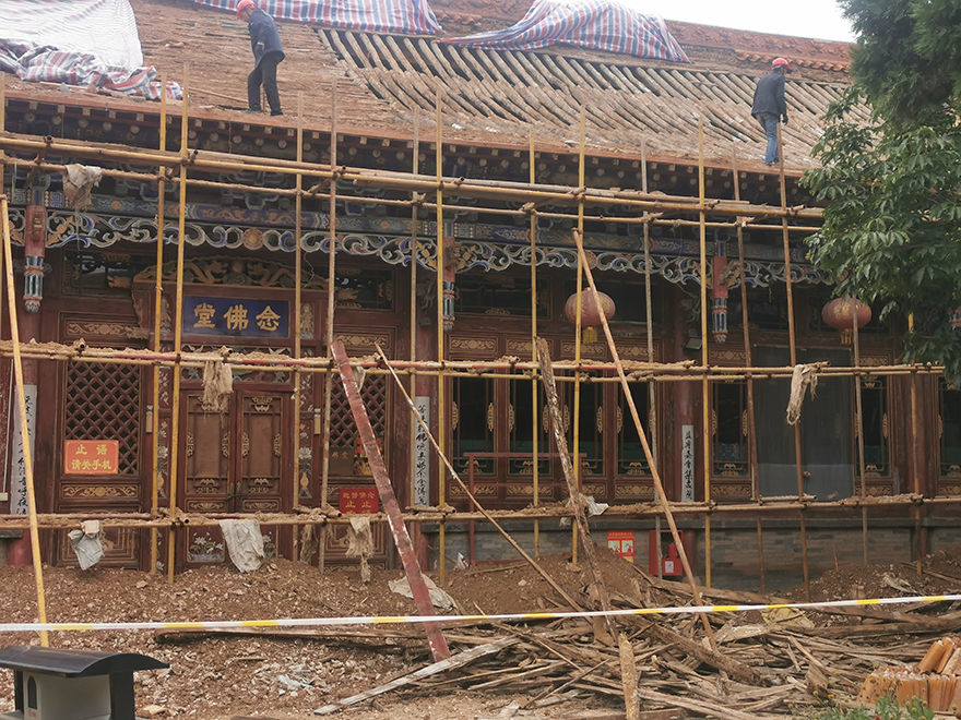 佛教-晋城白马禅寺因暴雨受灾严重，灾后重建迫在眉睫！