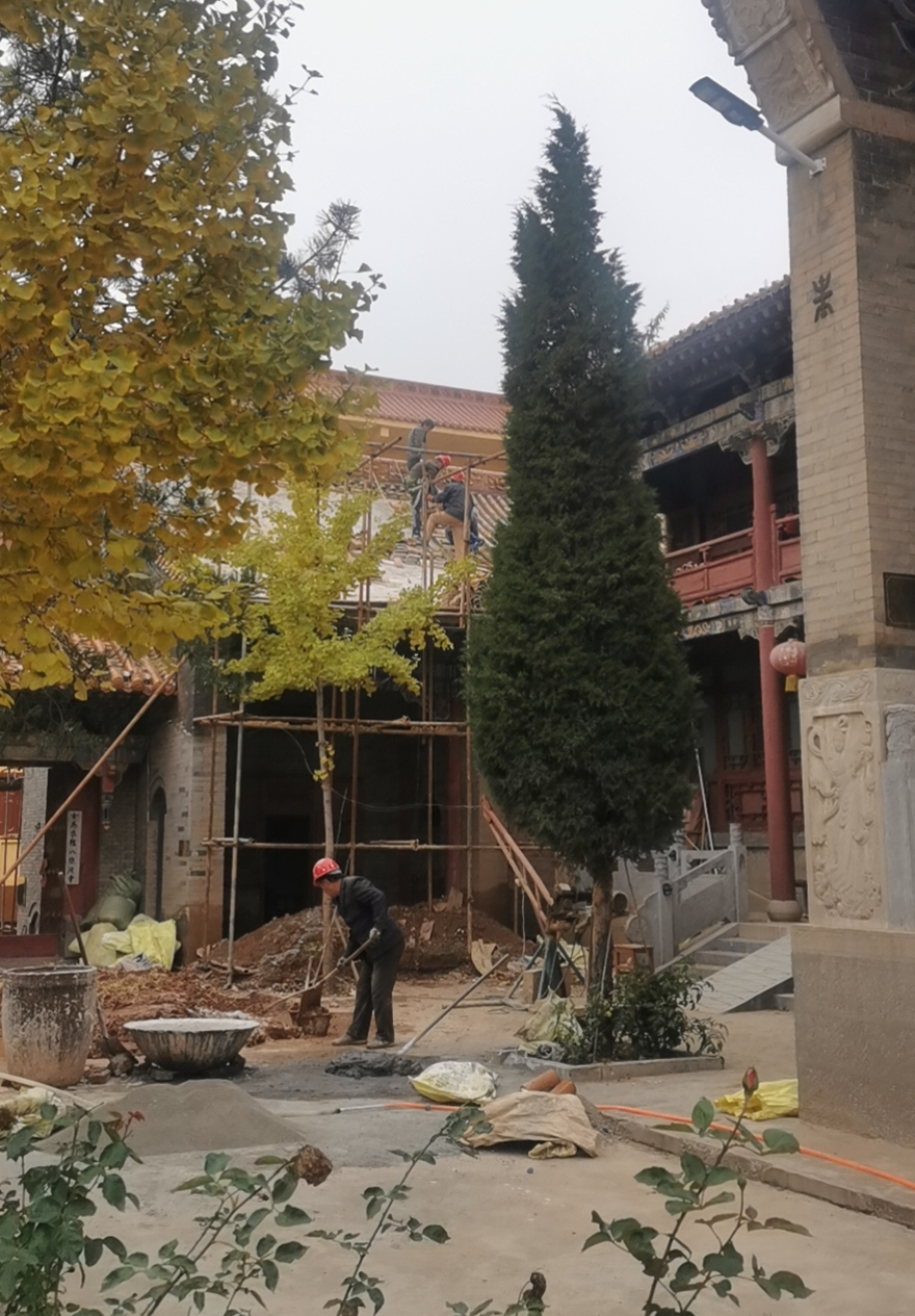佛教-晋城白马禅寺因暴雨受灾严重，灾后重建迫在眉睫！