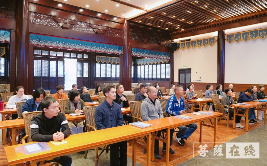 佛教-江苏佛学院寒山学院在家居士培训班正式开班