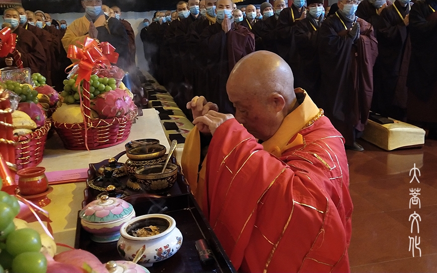 抚州正觉古寺传授三坛大戒之千僧斋 大菩文化