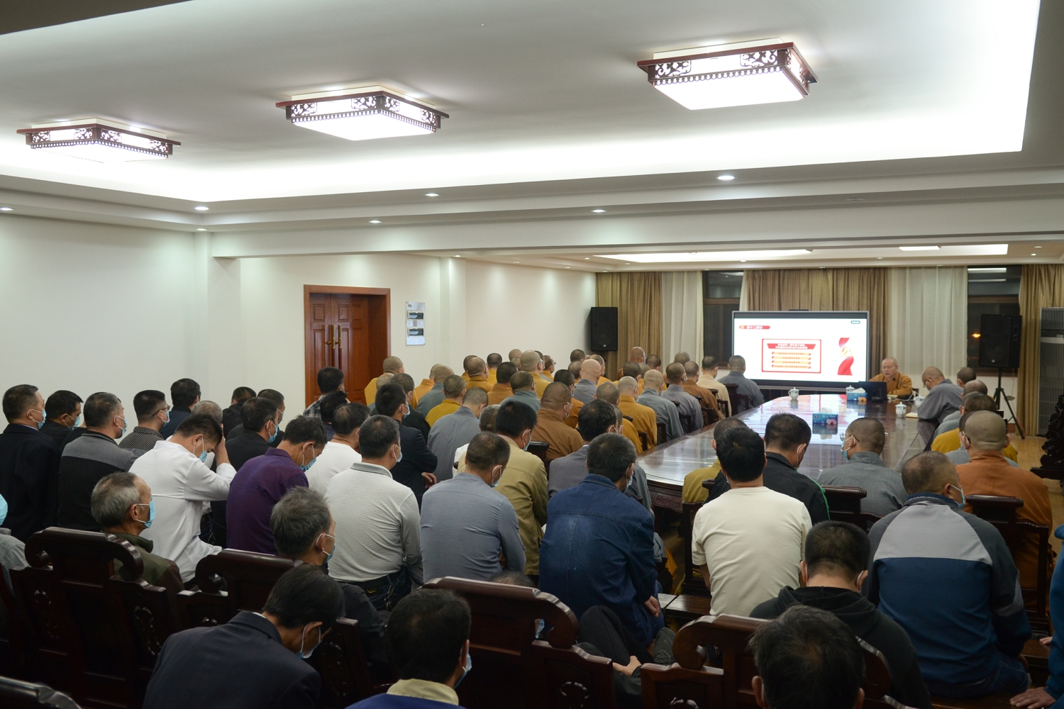 普陀山-普陀山佛教协会各寺院（单位）深入学习贯彻党的二十大精神
