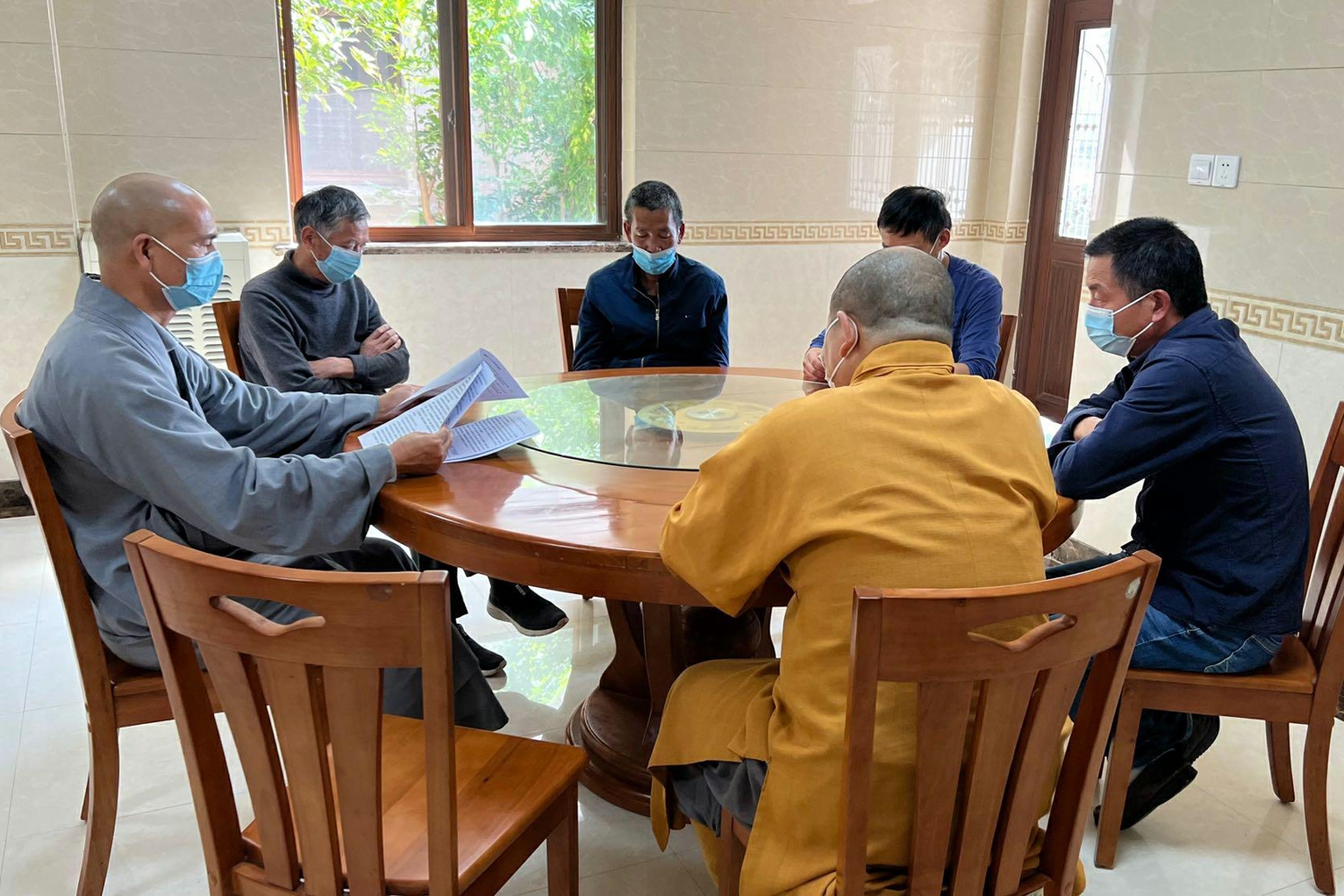 普陀山-普陀山佛教协会各寺院（单位）深入学习贯彻党的二十大精神
