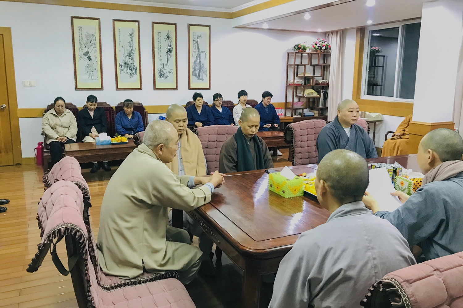 普陀山-普陀山佛教协会各寺院（单位）深入学习贯彻党的二十大精神