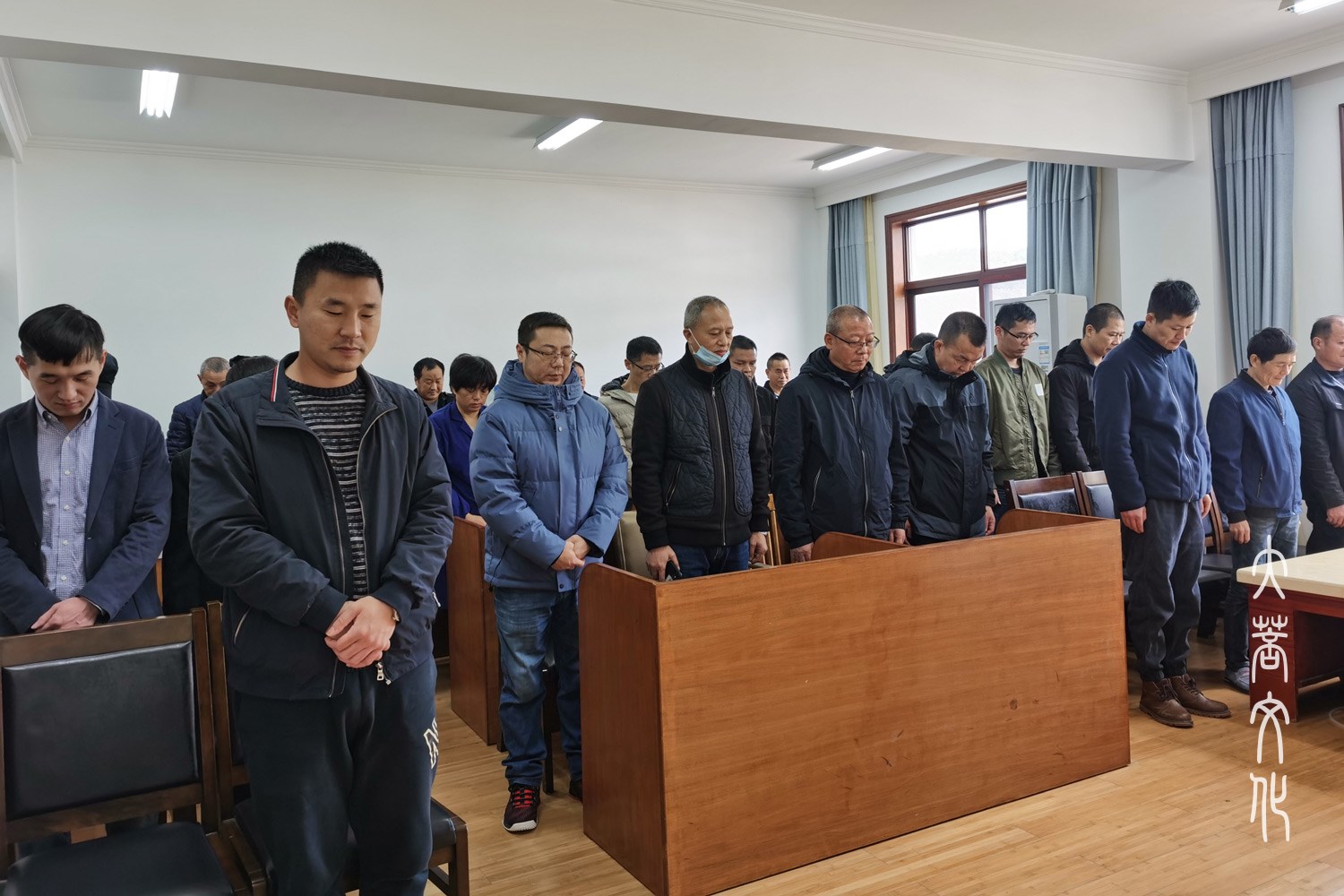 普陀山-沉痛哀悼、深切缅怀——普陀山佛教协会组织收看江泽民同志追悼大会现场直播