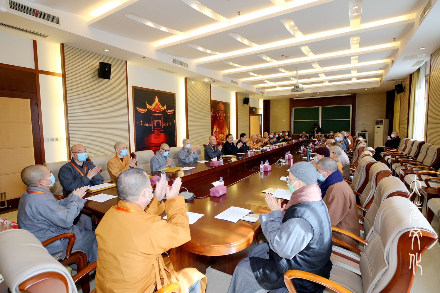 佛教-舟山市佛教协会召开第六次代表会议选举产生新一届领导班子