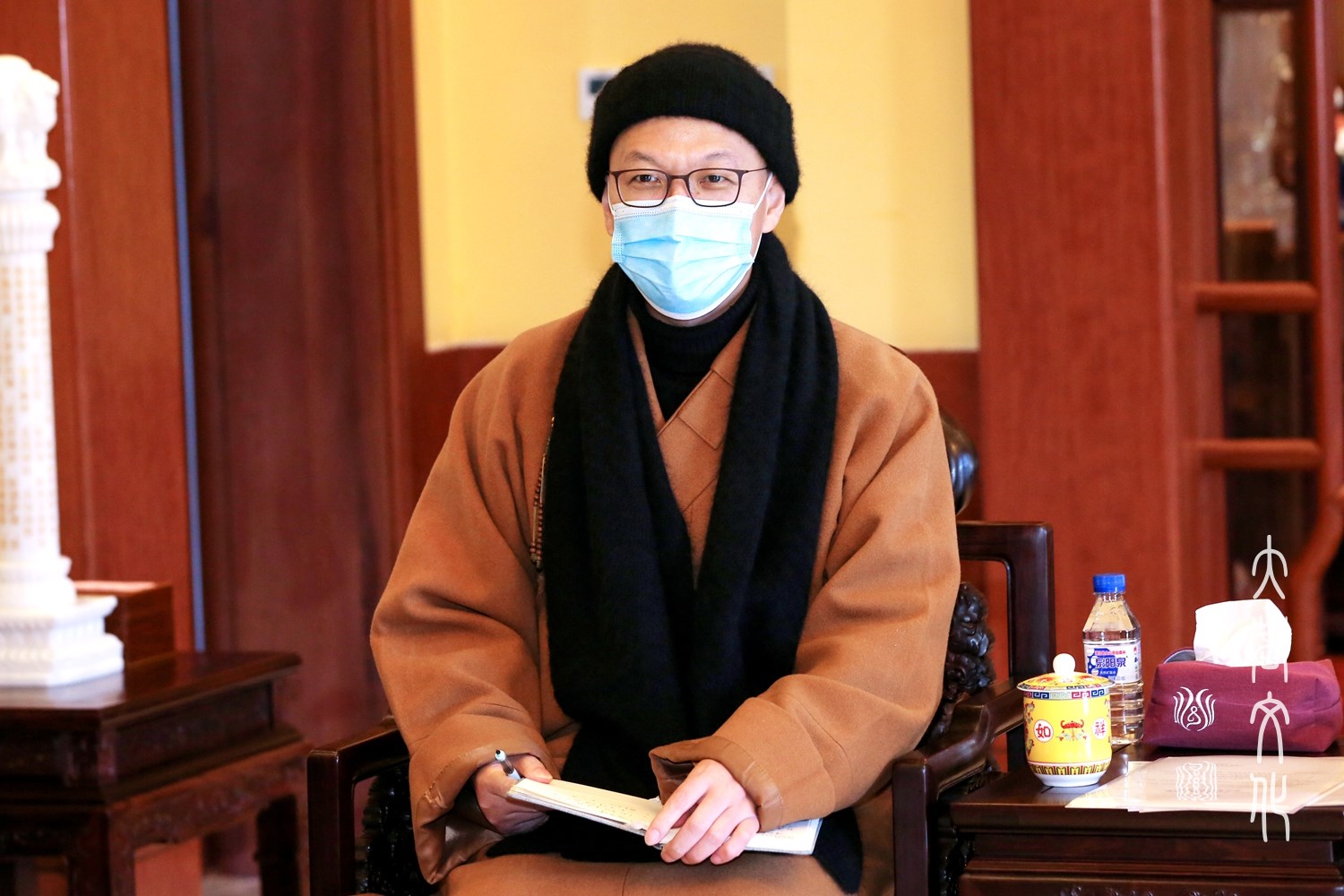 3-会闲法师汇报学院整体工作.jpg