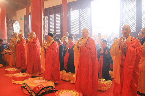 吴越宝刹 宏图新绘——江阴崇德寺落成暨全堂佛像开光