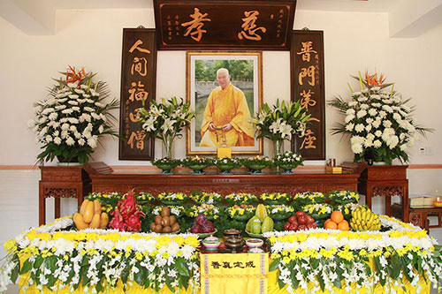宁波妙音精舍举行道生长老圆寂百日传供追思法会