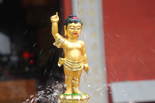 忆佛恩 洗尘心——湖南湘阴法华寺举行浴佛系列法会