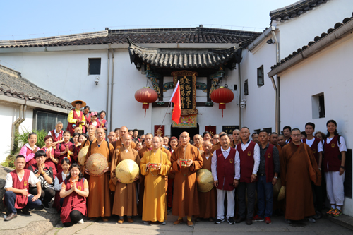 行愿无尽藏 九华引香归——地藏古寺朝拜九华圣迹起香