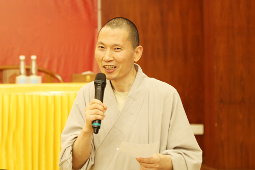 2018佛教英语培训班现场采访演彻法师