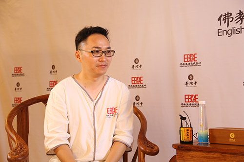 2018佛教英语培训班现场采访王峰老师