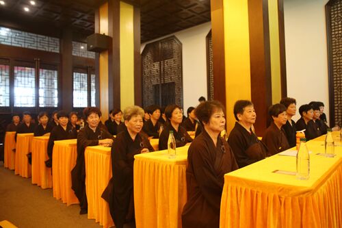 寂光法师应邀于福慧寺作《瑜珈师地论菩萨地》佛学讲座