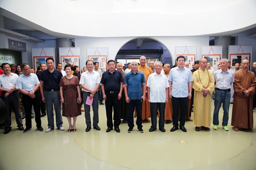 当代画僧首届中国画研修班结业作品展暨第二届研修班开学