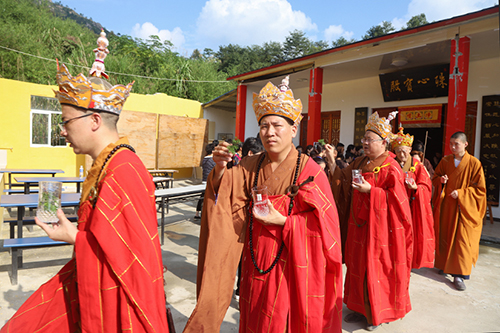 地藏祖庭安庆佛云山寺启建首届水陆普渡大斋法会