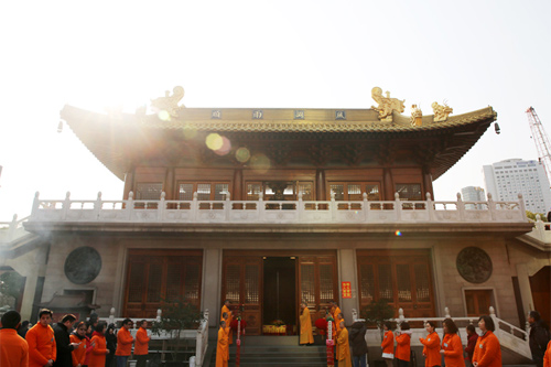上海静安寺举行《佛说八大人觉经》佛学讲座