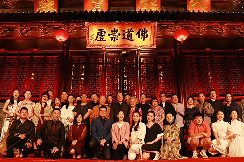 碧潭秋月 玉露法华——上海玉佛禅寺举行戊戌中秋诗词雅集