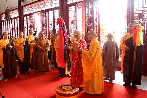以文弘法 古寺常新 定昌法师荣膺安徽凤林禅寺方丈