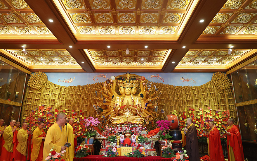 历时四载 千年古刹嘉善大云禅寺终迎来观音殿开光庆典
