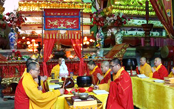 上海寿安寺启建壬辰年冬至法会