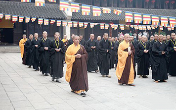 2012年宝华山隆昌寺三坛大戒法会 正授教礼