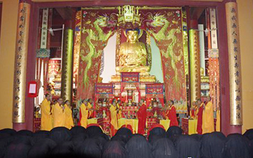 上海寿安寺壬辰年秋季水陆法会第二日三大师瑜伽焰口