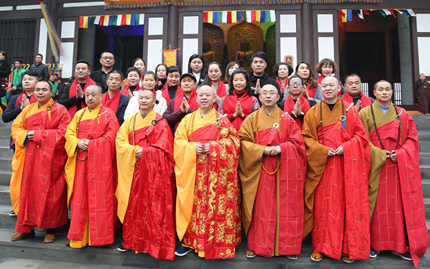 千年古刹崇庆寺举行重建后首届水陆法会