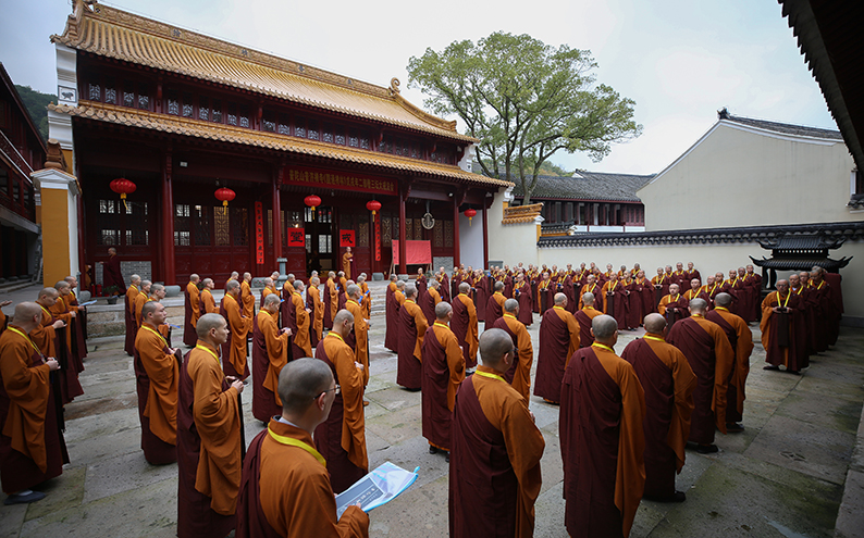 普济禅寺三坛大戒法会正授菩萨戒