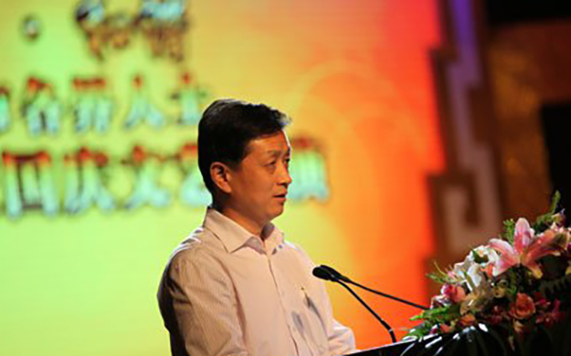 果量法师参加昆山各界迎中秋庆国庆文艺汇演