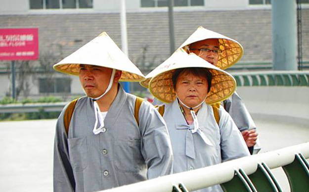 苏州湖嘉寺五台山行脚僧团第四天行程