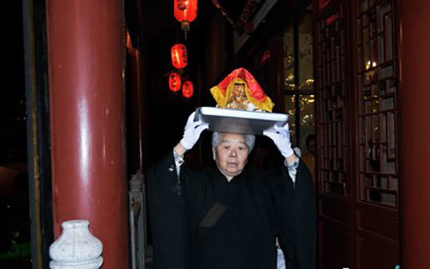 上海松隐禅寺隆重举行大供天祈福法会