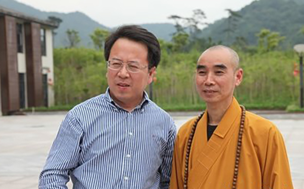宁波市政协副主席蒋剑巍一行视察天童景区