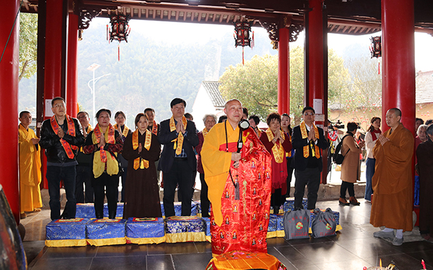 清净无染 绍兴上虞通泽寺第二届水陆法会熏坛