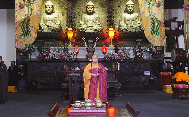 温岭福慧寺2019年第一场佛七圆满解七