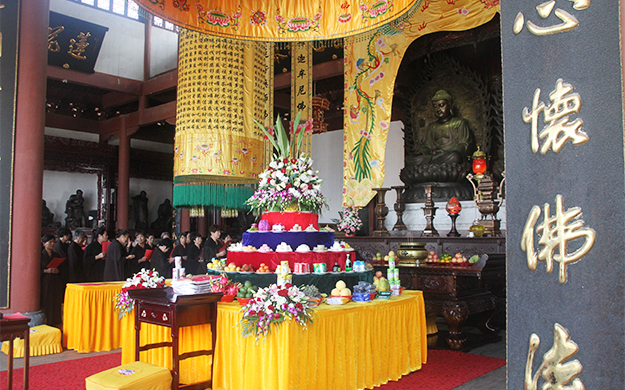 温岭福慧寺盂兰盆节暨安居自恣佛七法会解七圆满