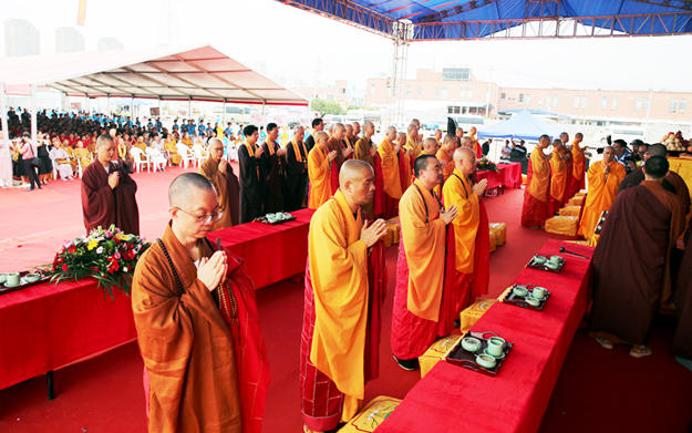 不忘初心 共建宝刹——温州龙湾吉祥寺奠基法会圆满