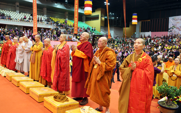 世界居士联合会举办“大同世界 同愿同行”之祈福法会