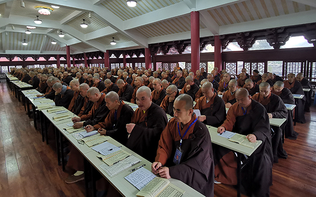 遂宁广德寺传授三坛大戒法会第十二日：全天讲授沙弥戒