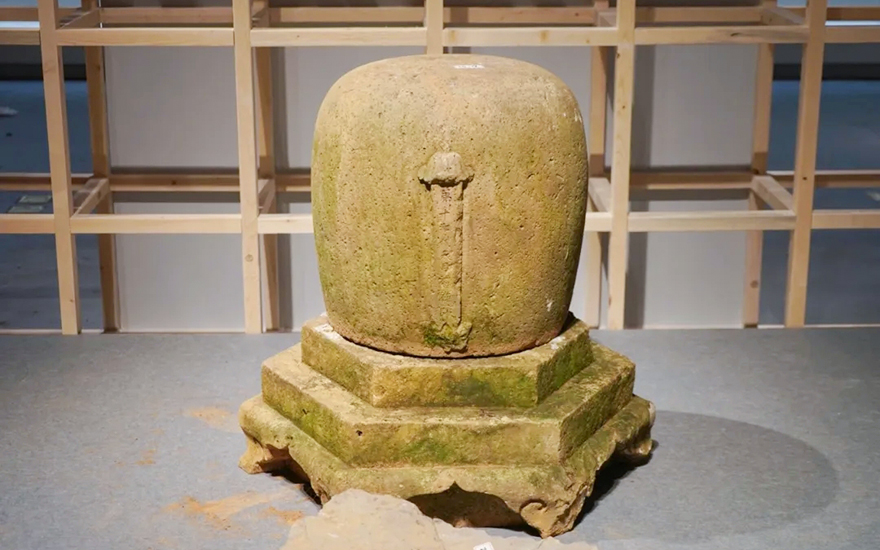 天童禅寺塔院考古成果亮相宁波博物馆