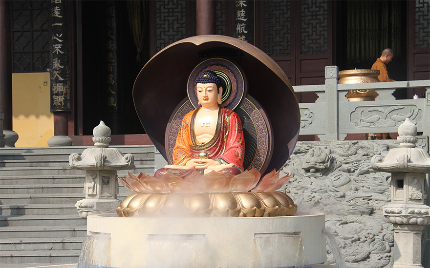 爱国爱教同心同行 湖州碧岩禅寺国庆祝福