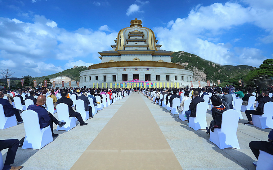 历时五年建成，普陀山观音法界正式开园试运营