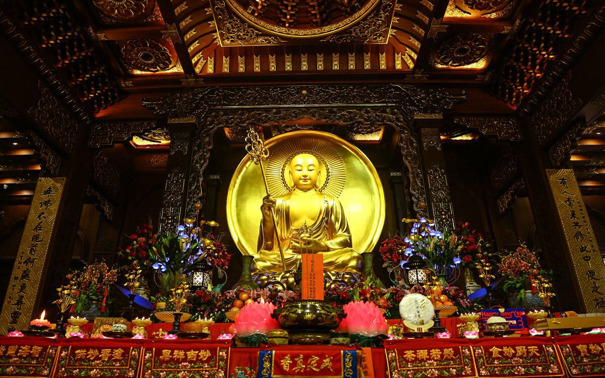 二月二龙抬头 上海地藏古寺举行拜地藏祈愿法会