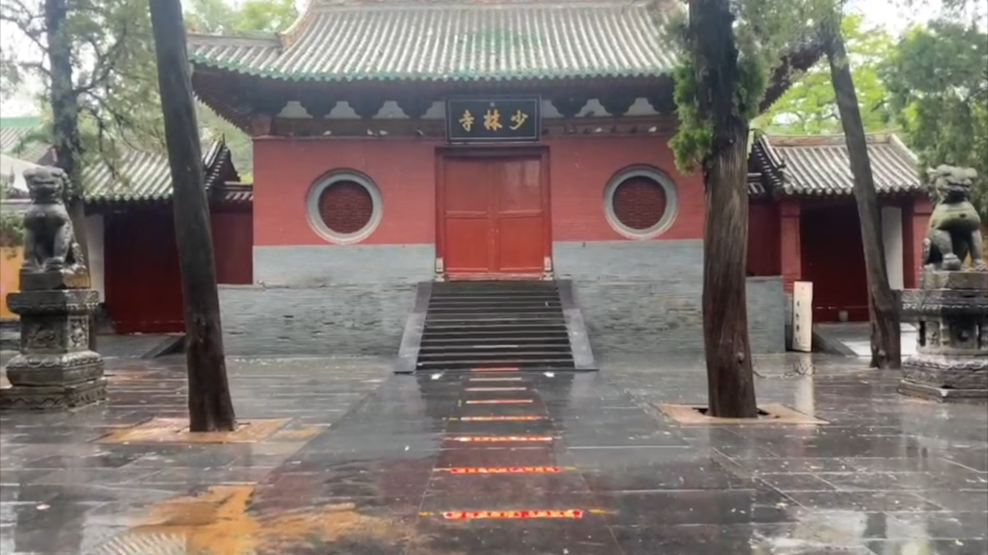 人员安全!已无积水!直击河南重点寺院防汛恢复现场